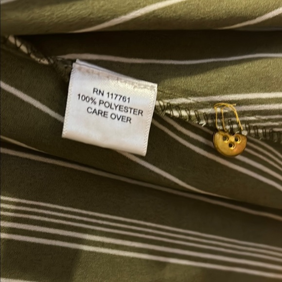 Speed Limit MPH Green Striped Mini Dress size 2X - Picture 4 of 5